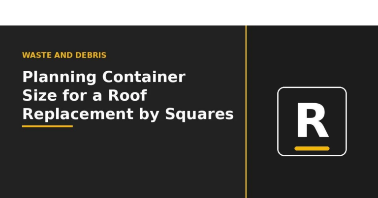 Understanding Roofing Squares and Debris Volume